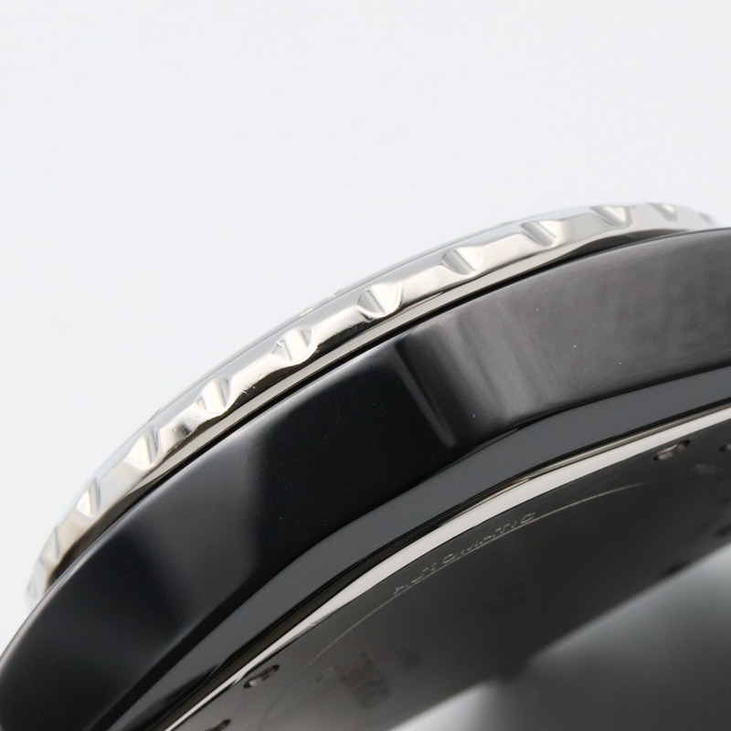 黑色錶盤 陶瓷 不鏽鋼 自動上鍊 J12 腕錶【CHANEL 香奈兒】 H0940-13