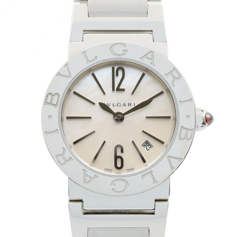 母貝錶盤 不鏽鋼 BVLGARI BVLGARI 腕錶【BVLGARI 寶格麗】 BBL26S