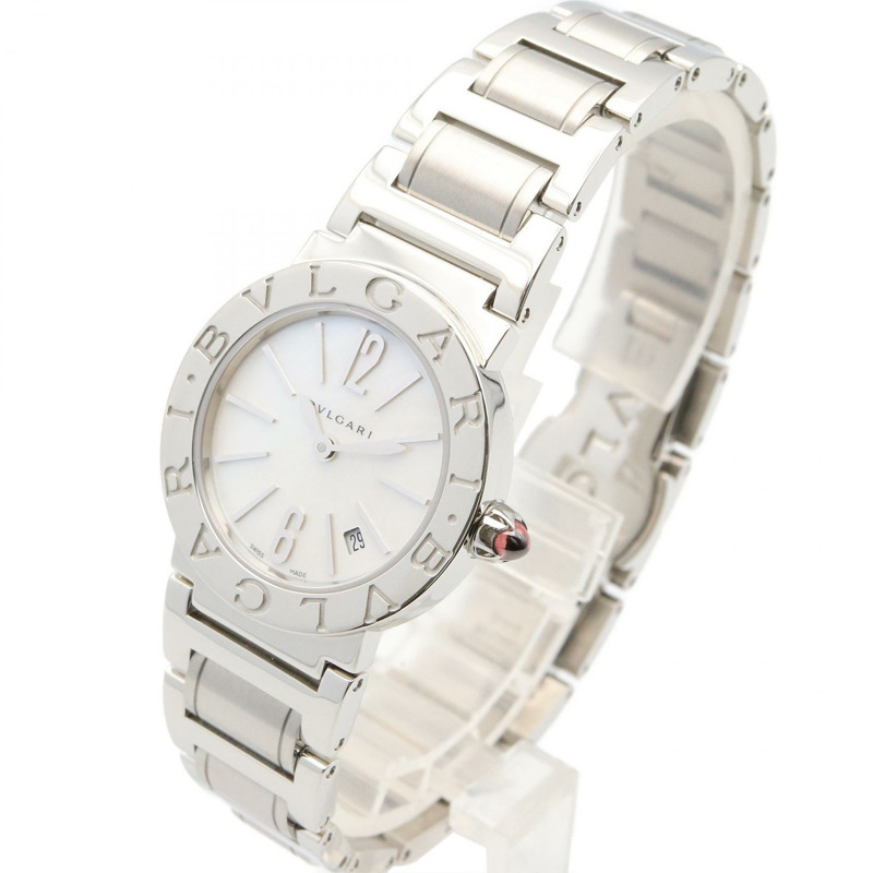 母貝錶盤 不鏽鋼 BVLGARI BVLGARI 腕錶【BVLGARI 寶格麗】 BBL26S-1