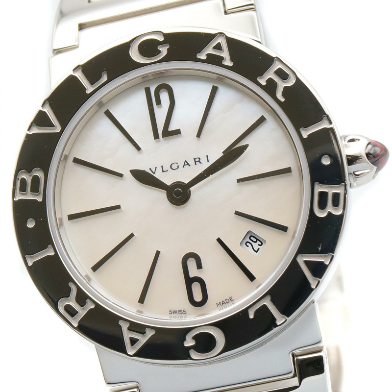 母貝錶盤 不鏽鋼 BVLGARI BVLGARI 腕錶【BVLGARI 寶格麗】 BBL26S-2