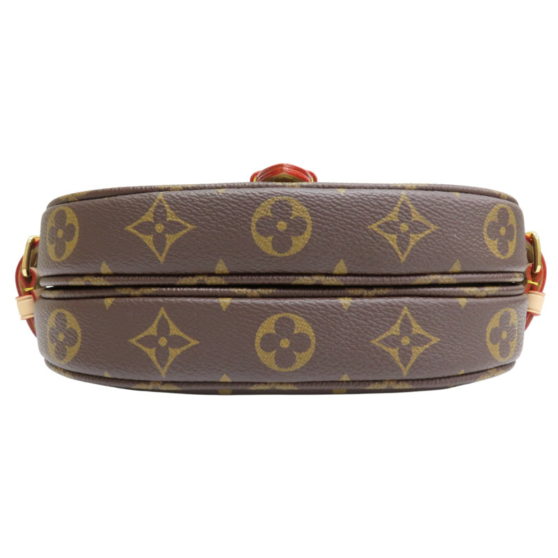 棕色 原花帆布 Saumur BB 兩用包【LOUIS VUITTON LV 路易威登】 M46740-3