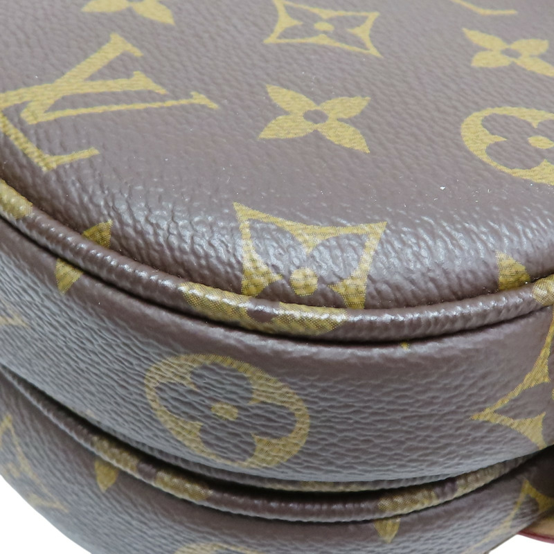 棕色 原花帆布 Saumur BB 兩用包【LOUIS VUITTON LV 路易威登】 M46740-11