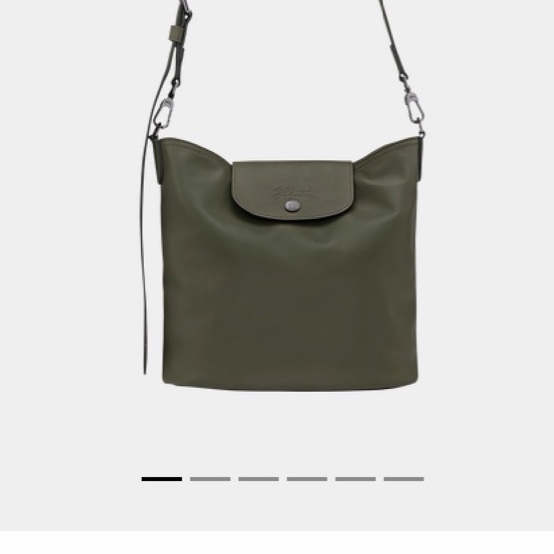 longchamp LE PLIAGE XTRA 肩揹袋 M 黑色 - 皮革-5