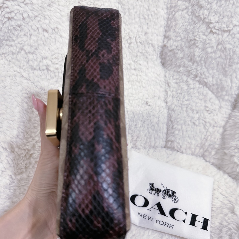 全新 coach手提肩背包（有附鏈條⛓️）-6
