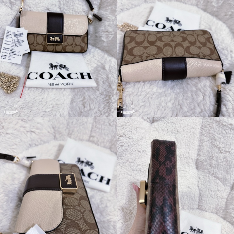 全新 coach手提肩背包（有附鏈條⛓️）-11