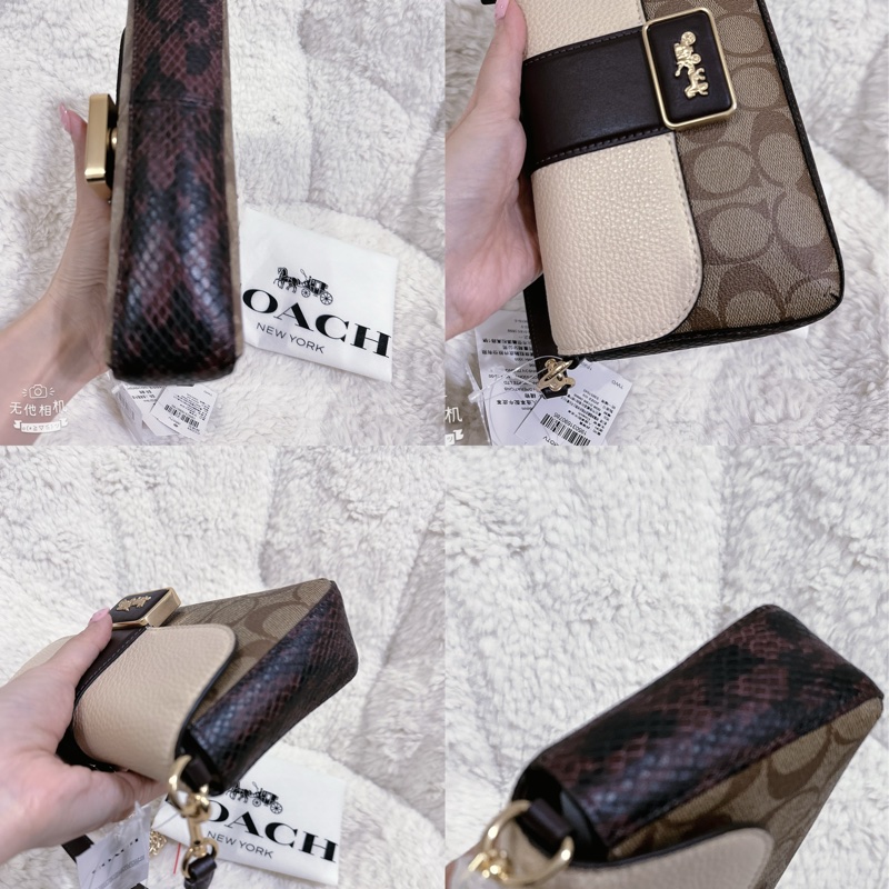 全新 coach手提肩背包（有附鏈條⛓️）-12