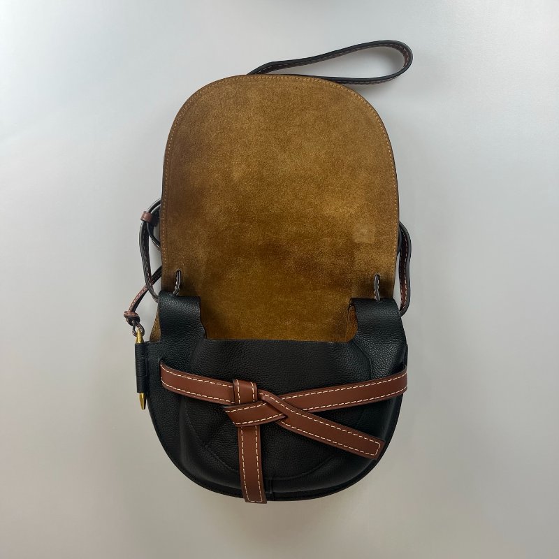 LOEWE 081804 黑GATE肩背包 小號-5