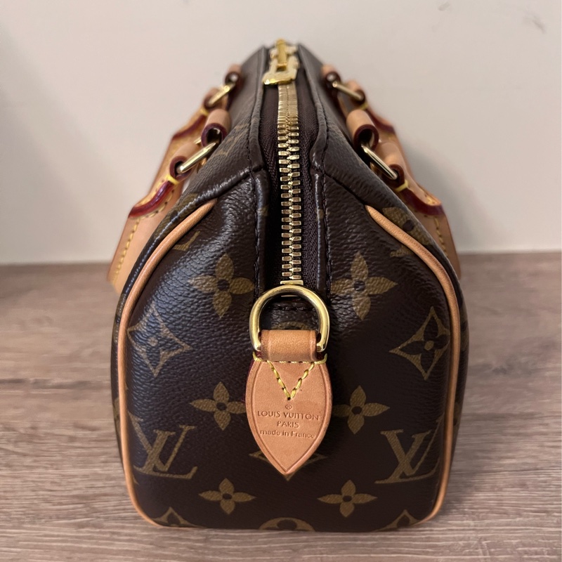 ✨Louis Vuitton✨ Speedy20老花款奶茶寬肩帶-3