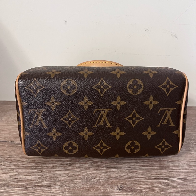 ✨Louis Vuitton✨ Speedy20老花款奶茶寬肩帶-6