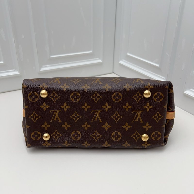 近新品 路易威登/Louis Vuitton 老花carryall 小號肩背包 芯片款-4