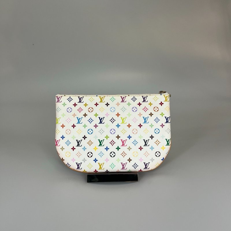 LV M60027 白三彩POUCH手拿包-1