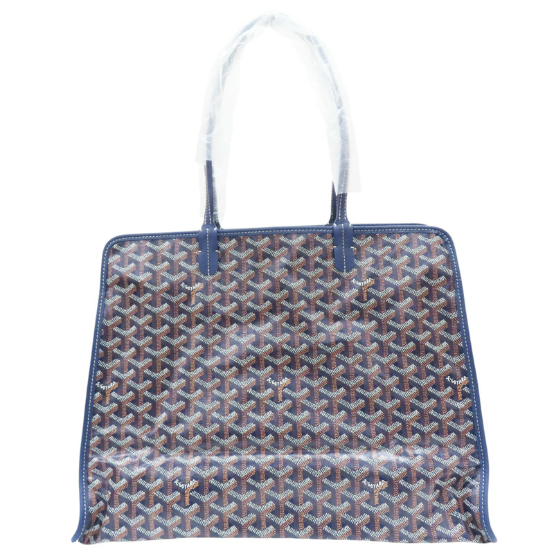 藍色 PVC塗層帆布 Hardy PM 肩背包【GOYARD 高雅德】 HARDY2PM-1