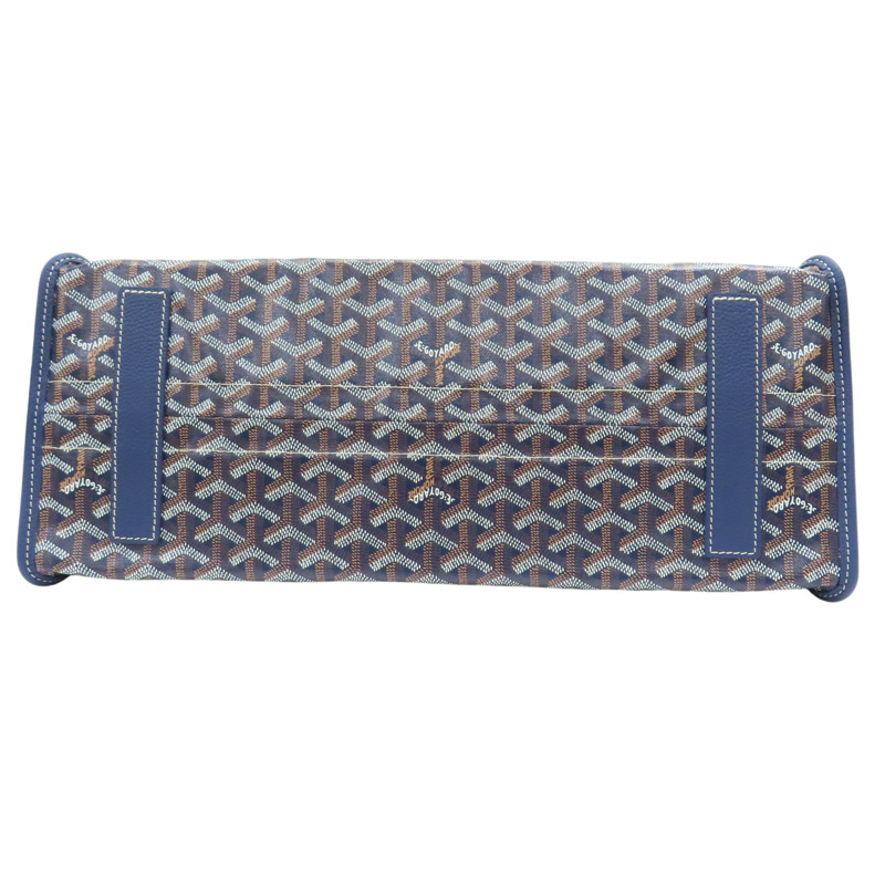 藍色 PVC塗層帆布 Hardy PM 肩背包【GOYARD 高雅德】 HARDY2PM-3