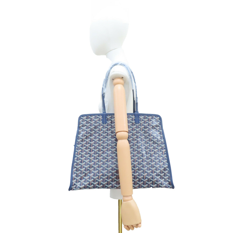 藍色 PVC塗層帆布 Hardy PM 肩背包【GOYARD 高雅德】 HARDY2PM-6