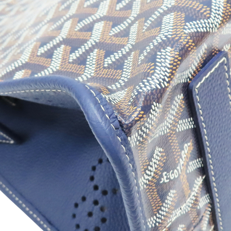 藍色 PVC塗層帆布 Hardy PM 肩背包【GOYARD 高雅德】 HARDY2PM-9