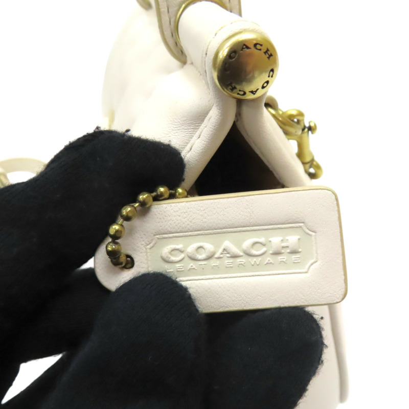 白色 牛皮 WILLIS 18 兩用包【COACH 寇馳】 C3844-6