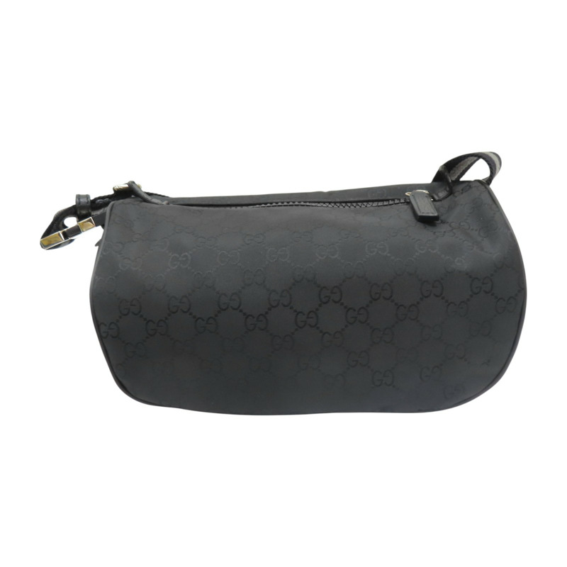 黑色 GG帆布 胸包 腰包【GUCCI 古馳】 449182-1