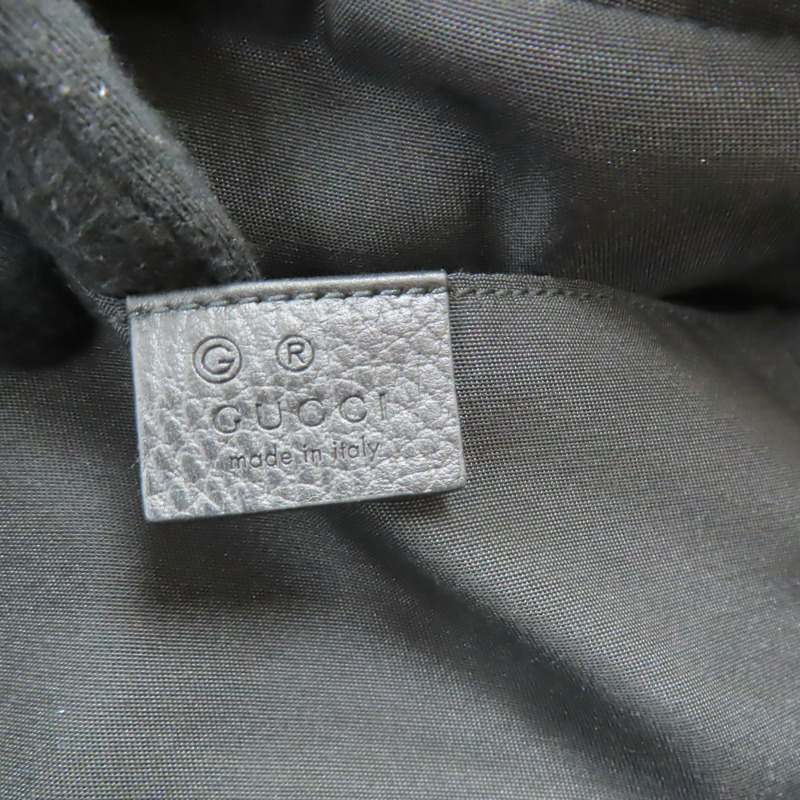 黑色 GG帆布 胸包 腰包【GUCCI 古馳】 449182-8