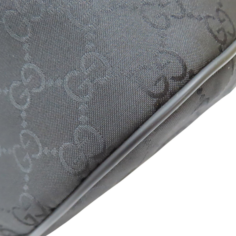 黑色 GG帆布 胸包 腰包【GUCCI 古馳】 449182-13