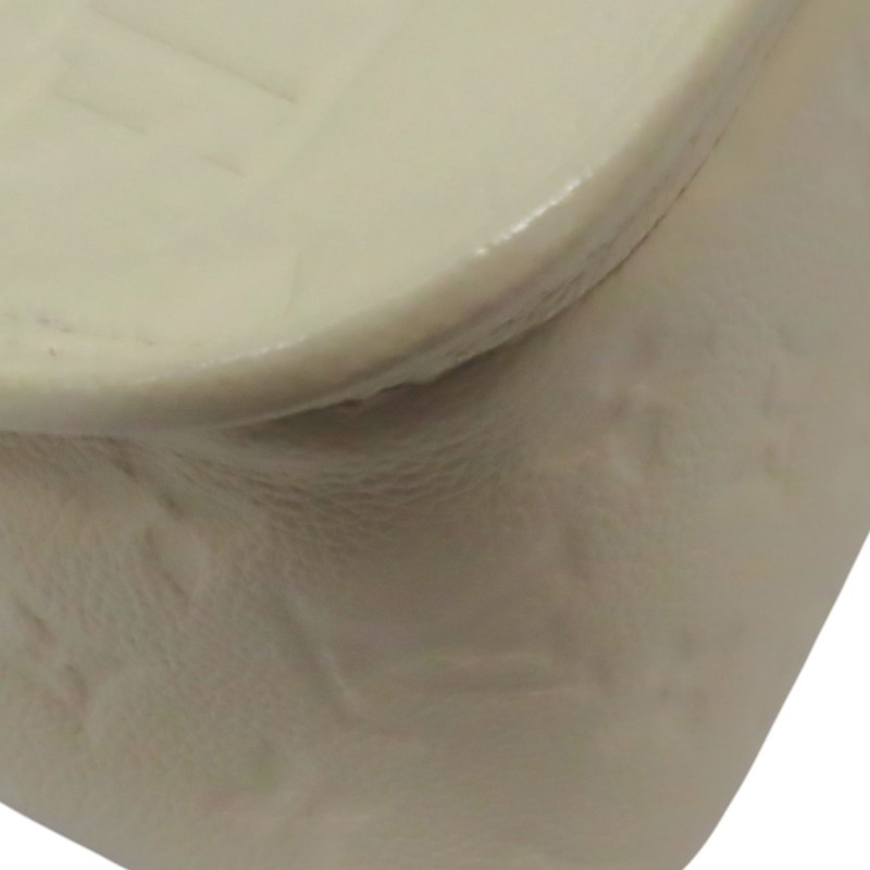 白色 原花壓紋牛皮 Diane 肩背包【LOUIS VUITTON LV 路易威登】 M46388-13