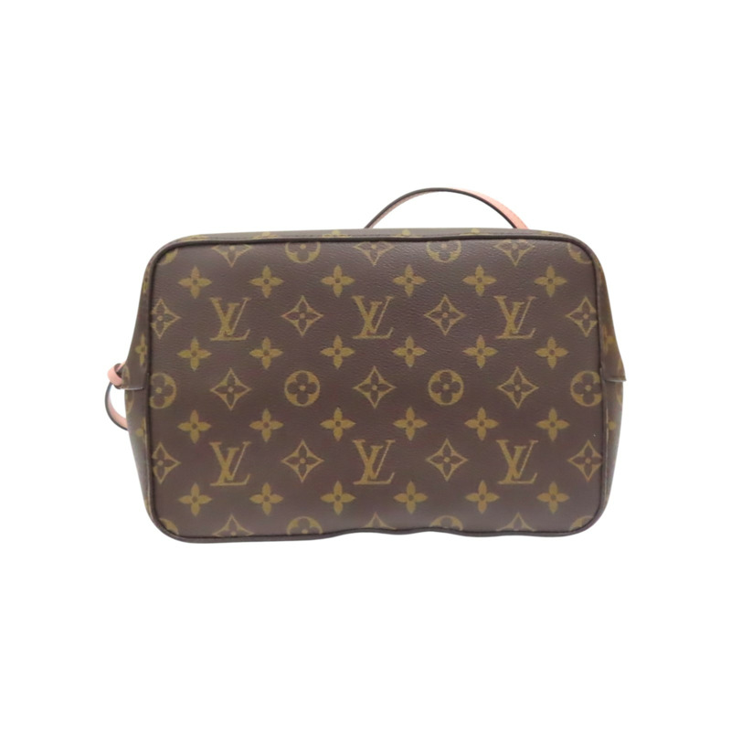 棕色 原花帆布 NeoNoe MM 水桶包 肩背包【LOUIS VUITTON LV 路易威登】 M44022-3