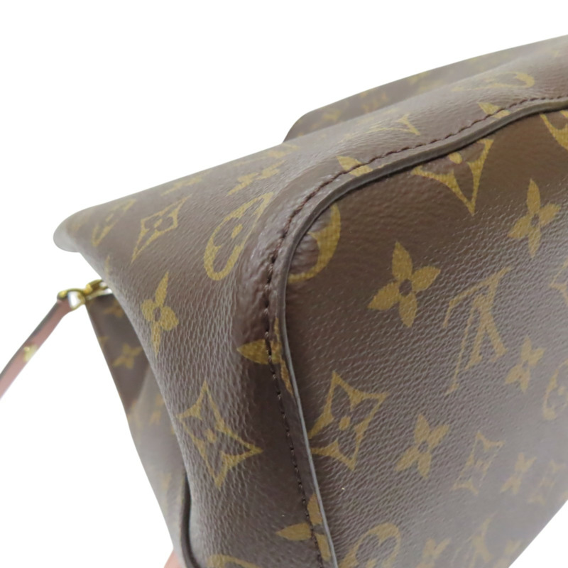 棕色 原花帆布 NeoNoe MM 水桶包 肩背包【LOUIS VUITTON LV 路易威登】 M44022-12