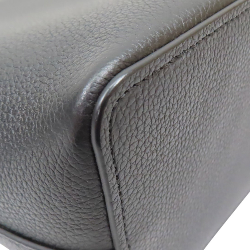 黑色 牛皮 Nano lockme 肩背包【LOUIS VUITTON LV 路易威登】 M68709-11