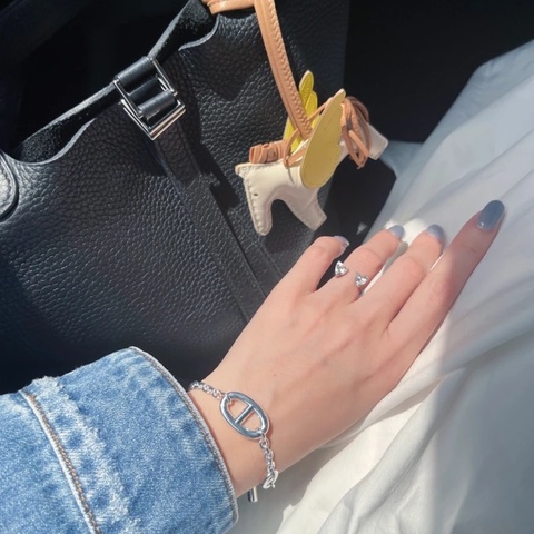 愛馬仕Farandole豬鼻子手鍊