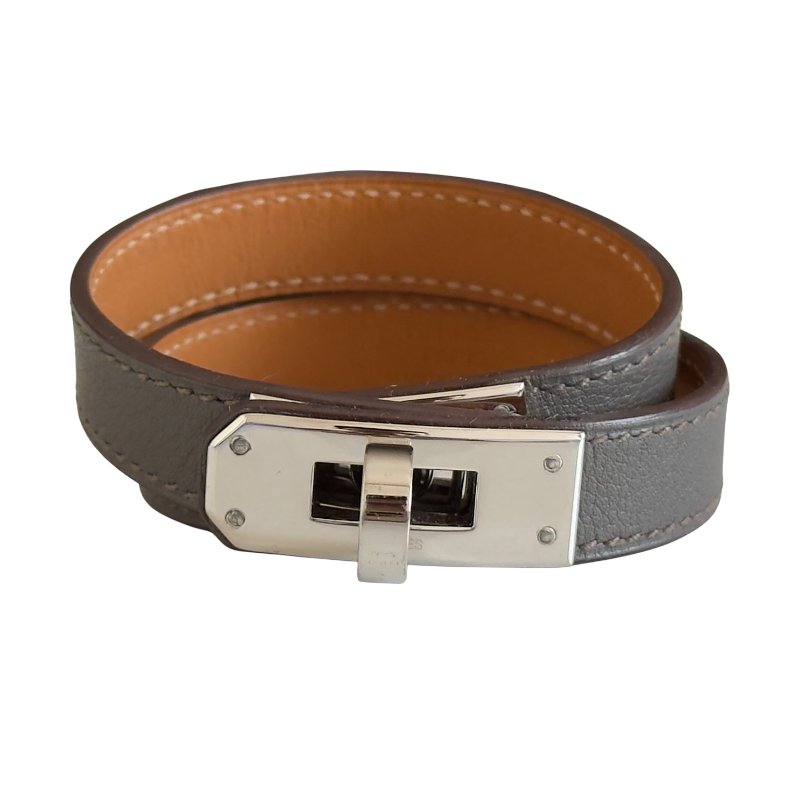 HERMES Kelly 雙圈 皮手帶 框O刻-0