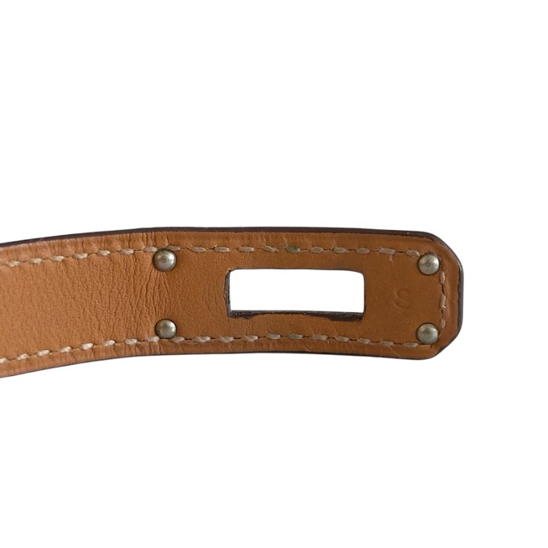 HERMES Kelly 雙圈 皮手帶 框O刻-10