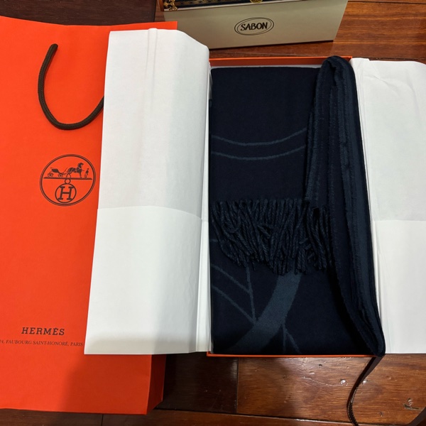 愛馬仕 深藍圍巾 metal Equestre-0