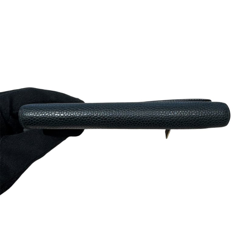 CHANEL 香奈兒 中夾 黑色-3