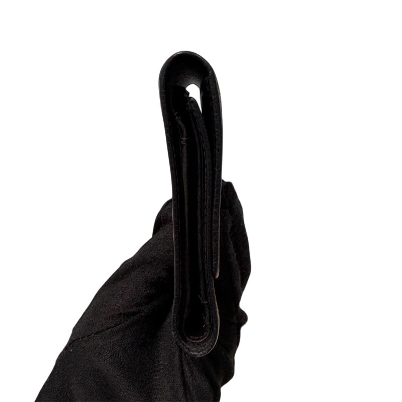 CHANEL 香奈兒 中夾 黑色-5