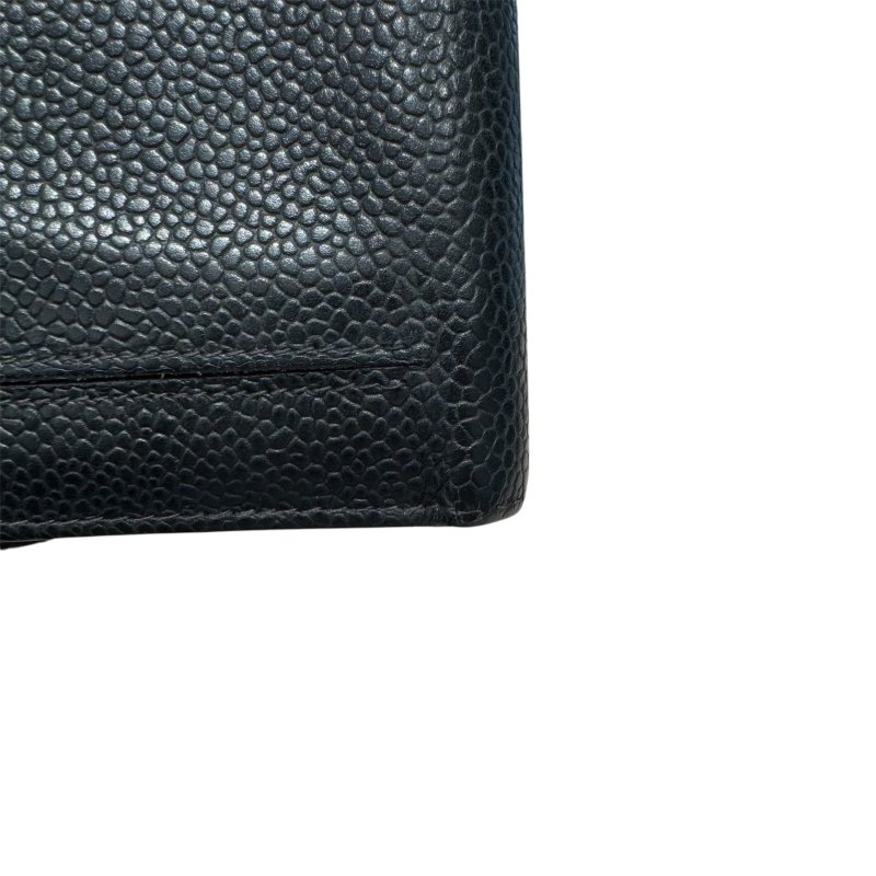 CHANEL 香奈兒 中夾 黑色-7