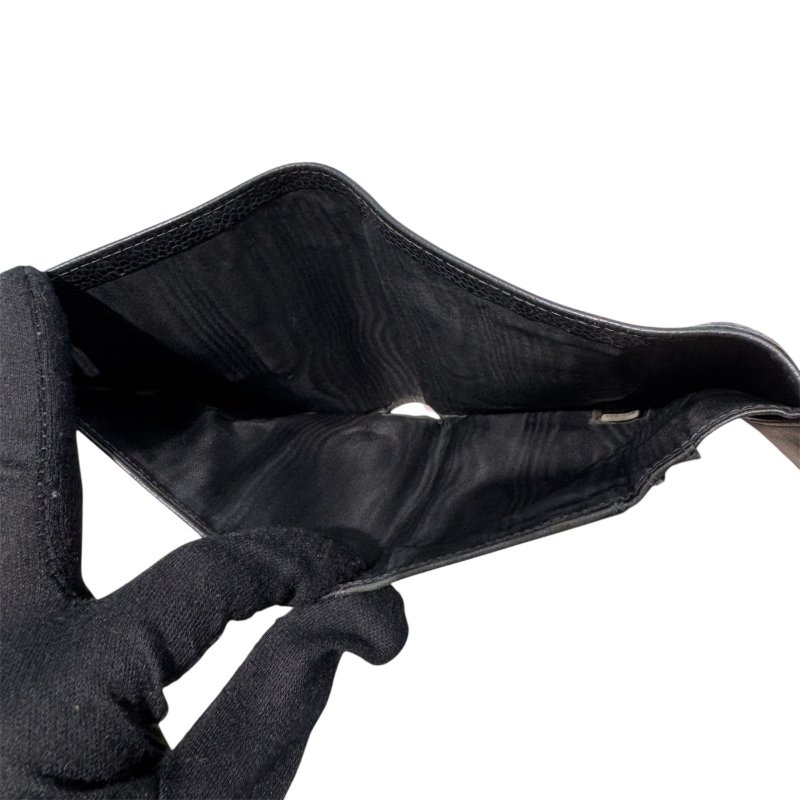 CHANEL 香奈兒 中夾 黑色-13