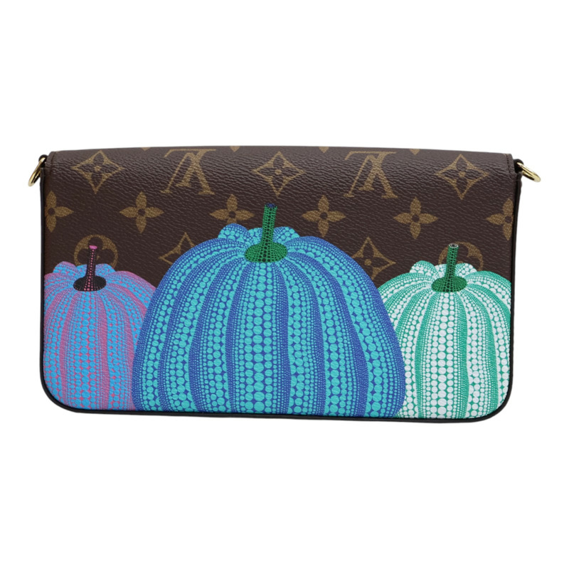 棕色 原花帆布 YK Felicie Pochette 肩背包 鍊帶 M82108【LOUIS VUITTON LV 路易威登】 M82108-1