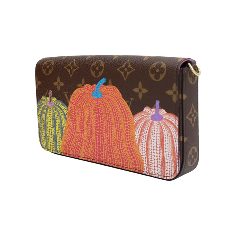 棕色 原花帆布 YK Felicie Pochette 肩背包 鍊帶 M82108【LOUIS VUITTON LV 路易威登】 M82108-2