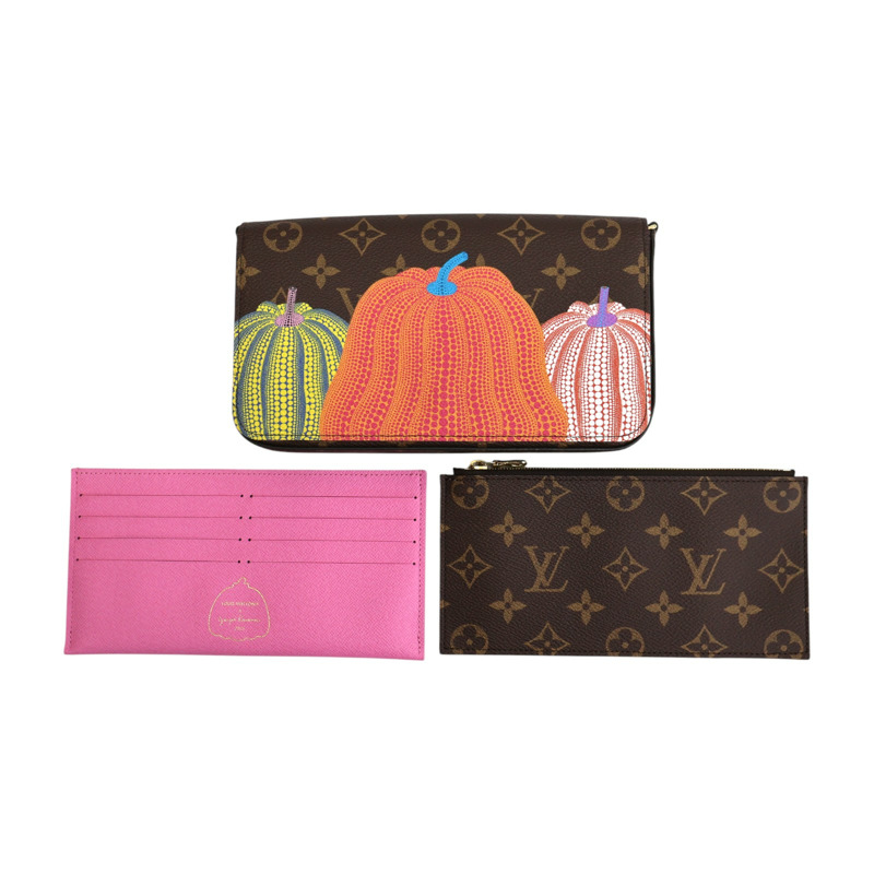 棕色 原花帆布 YK Felicie Pochette 肩背包 鍊帶 M82108【LOUIS VUITTON LV 路易威登】 M82108-4