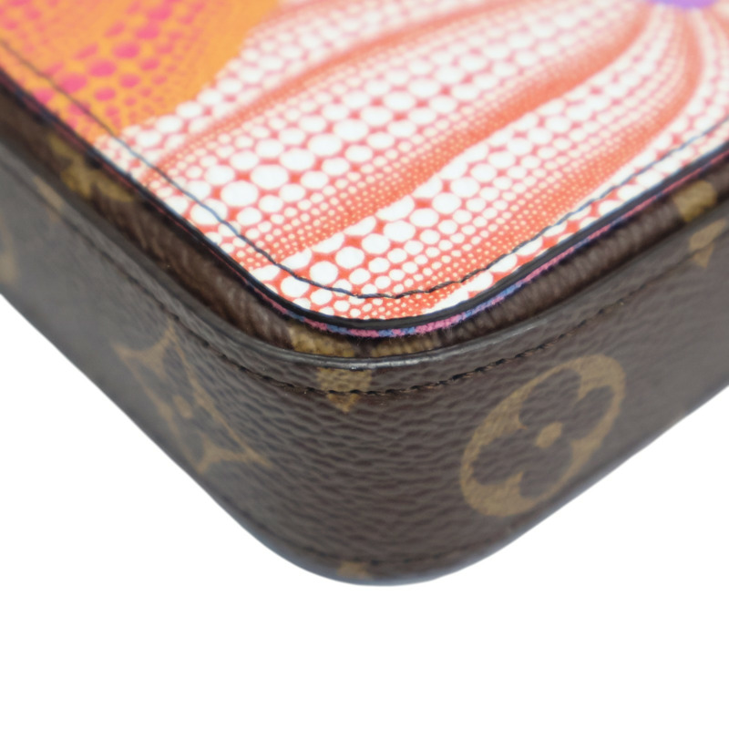 棕色 原花帆布 YK Felicie Pochette 肩背包 鍊帶 M82108【LOUIS VUITTON LV 路易威登】 M82108-16