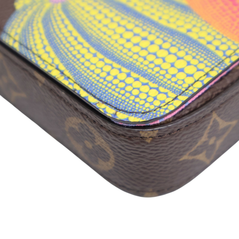 棕色 原花帆布 YK Felicie Pochette 肩背包 鍊帶 M82108【LOUIS VUITTON LV 路易威登】 M82108-17