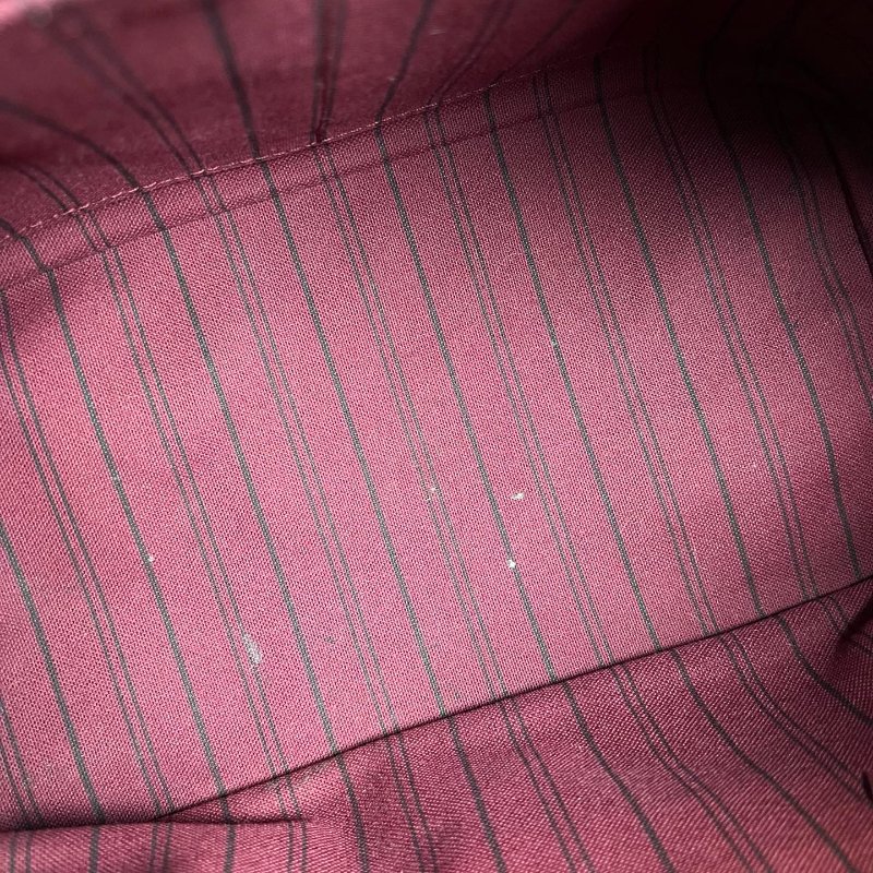 LV M40827 酒紅皮革壓紋SPEEDY25肩背包-5