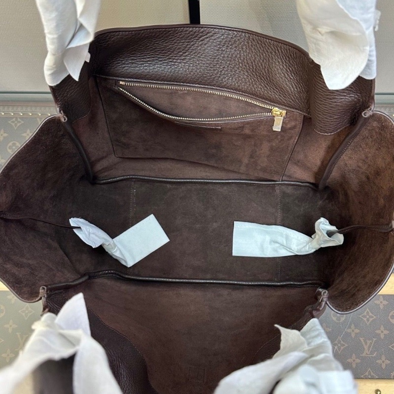 YSL BEA系列深栗色金扣托特包32*27*15 全新閒置配件塵袋-6