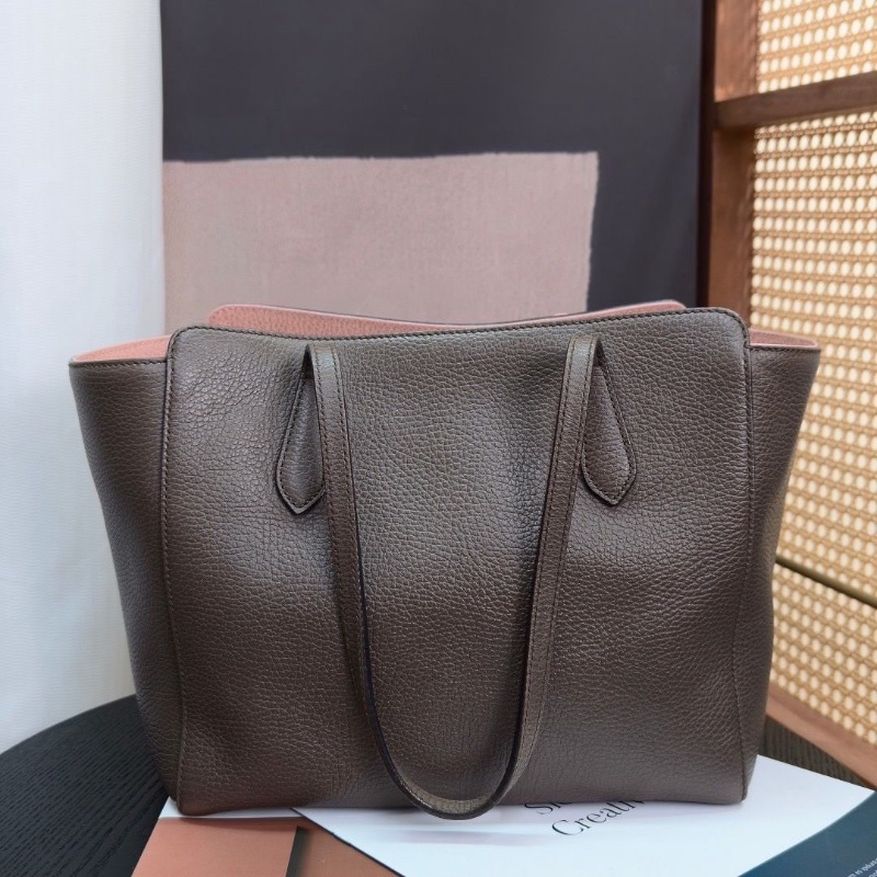 GUCCI Swing全皮手提托特包26*21*15 98新配件塵袋-2