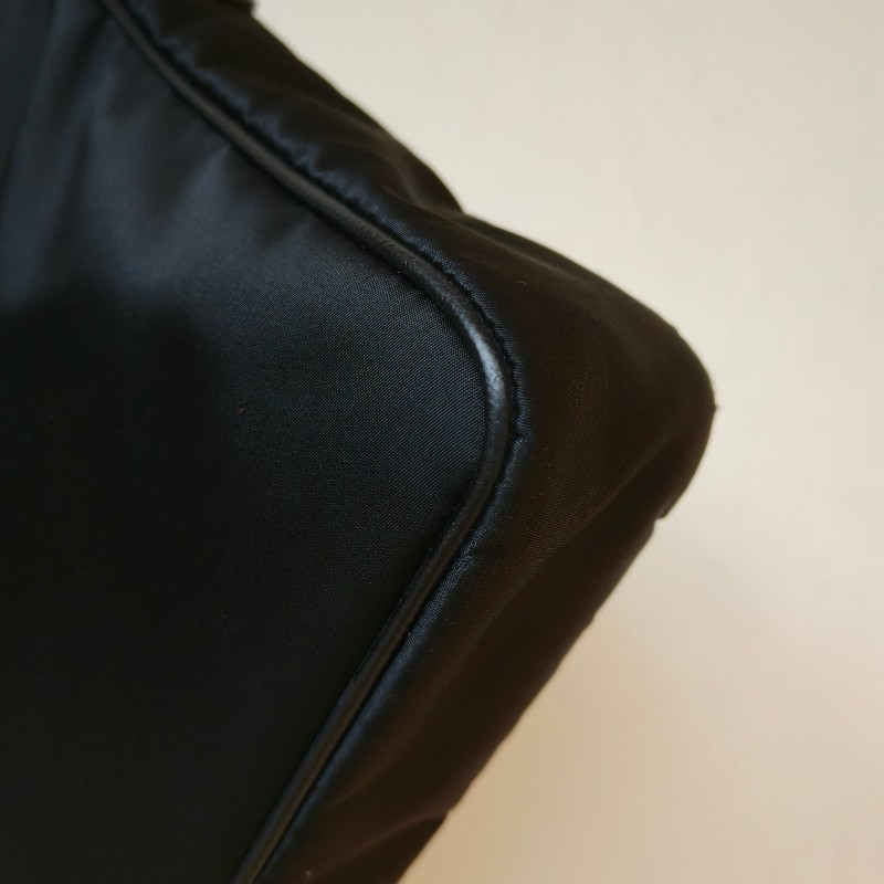 【🐴馬上下單最優惠】🧧限時降價至2/11（原$18800）【8成新】㊣✨PRADA✨（附防塵袋）普拉達 黑色 帆布 皮革 口袋 雙面 郵差包 肩背包 斜背包 /二手包/二手精品🌳二手樹屋🌳-7