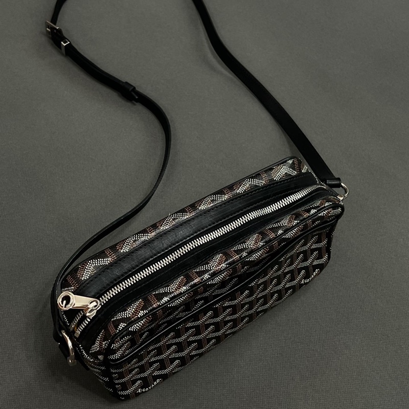 全網最火的Goyard相機包黑色，可帥可甜，經典百搭-8