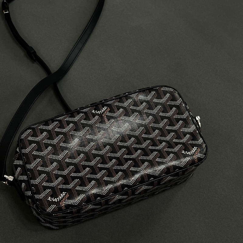 全網最火的Goyard相機包黑色，可帥可甜，經典百搭-9