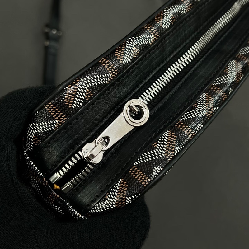 全網最火的Goyard相機包黑色，可帥可甜，經典百搭-12