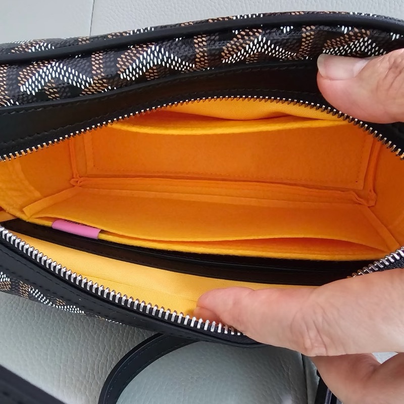 全網最火的Goyard相機包黑色，可帥可甜，經典百搭-5