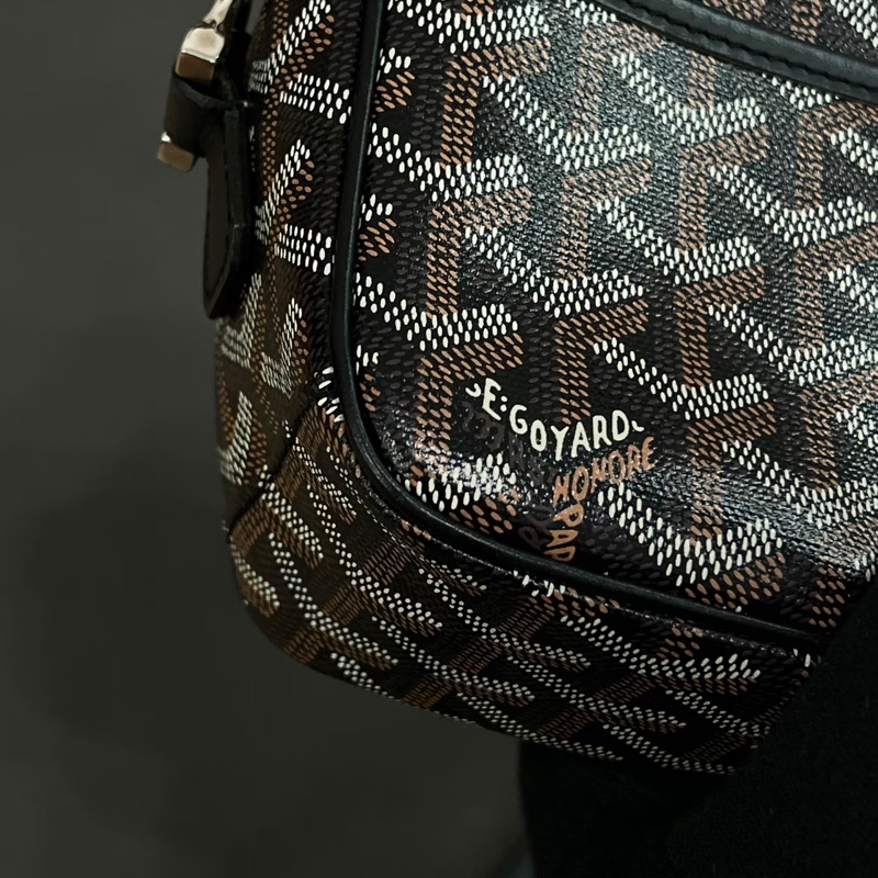 全網最火的Goyard相機包黑色，可帥可甜，經典百搭-7