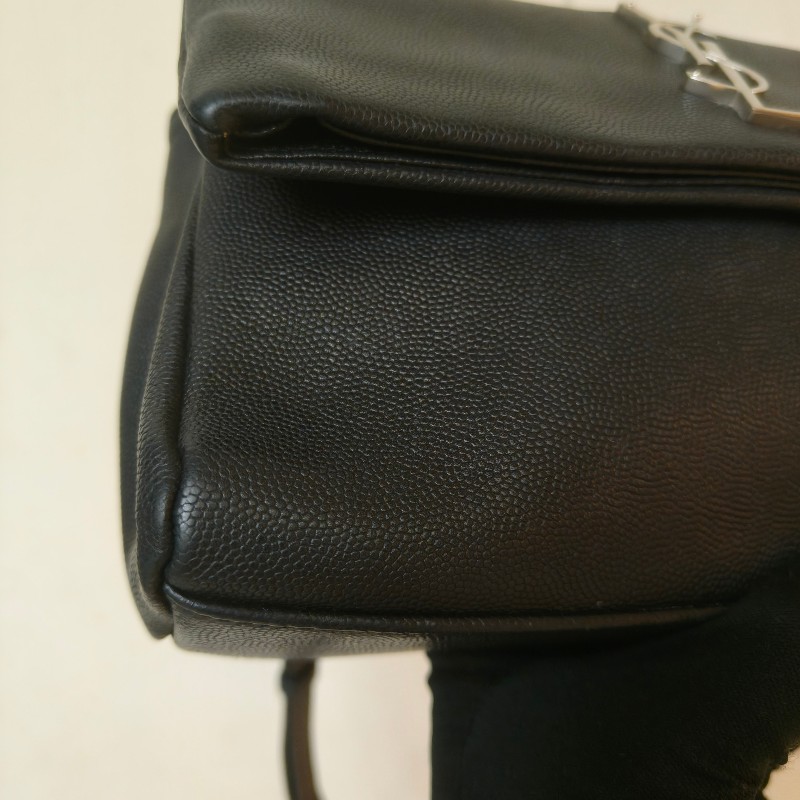 【🐴馬上下單最優惠】🧧限時降價至2/11（原$28800）㊣✨YSL✨SAINT LAURENT 聖羅蘭 West Hollywood Bag深藍色 魚子醬  鏈條 掀蓋 多夾層 相機包 斜背包 肩背包/二手精品/保證正品🌳二手樹屋🌳-16